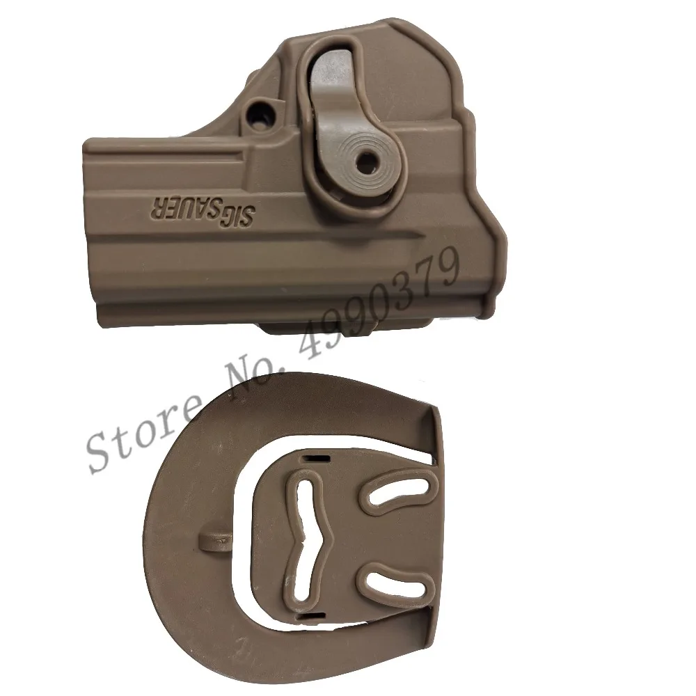 Totrait тактический страйкбол P1290 полимер удержание Roto талии кобура для Sig Sauer Pro SP2022/SP2009/P220/P09