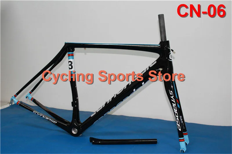 New arrival 2015 carbon road bike frame synapse Black Red White Racing bicycle BB30 BSA available|frame photo frames love you|frameframe distributors