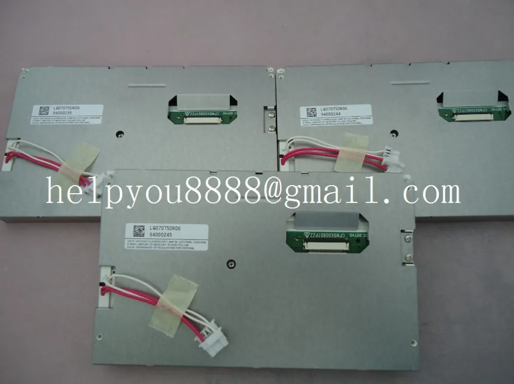 Новый оригинальный 7 дюймовый дисплей Shapp LQ070T5DR06 LQ070T5DR02 ЖК модуль для A4 A6 A6L Q7