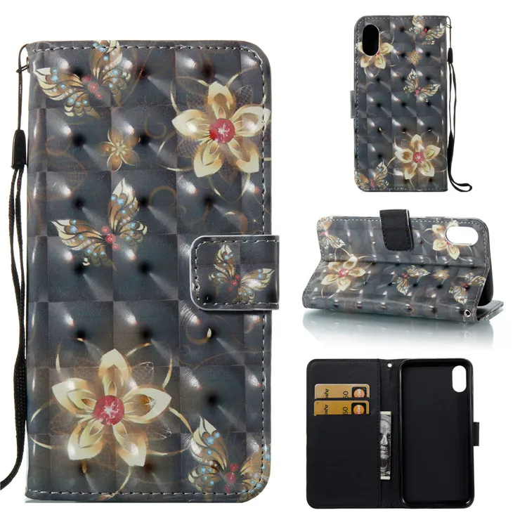 Роскошный кожаный чехол с держателем карты для мобильного телефона чехлы Apple iPHONE