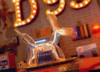 4D Master Прозрачный большой воздушный шар собака перспектива кость анатомия модель