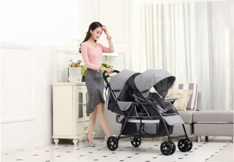 Легкий складной близнецы детская коляска каретки вес нетто 9 6 кг новорожденных