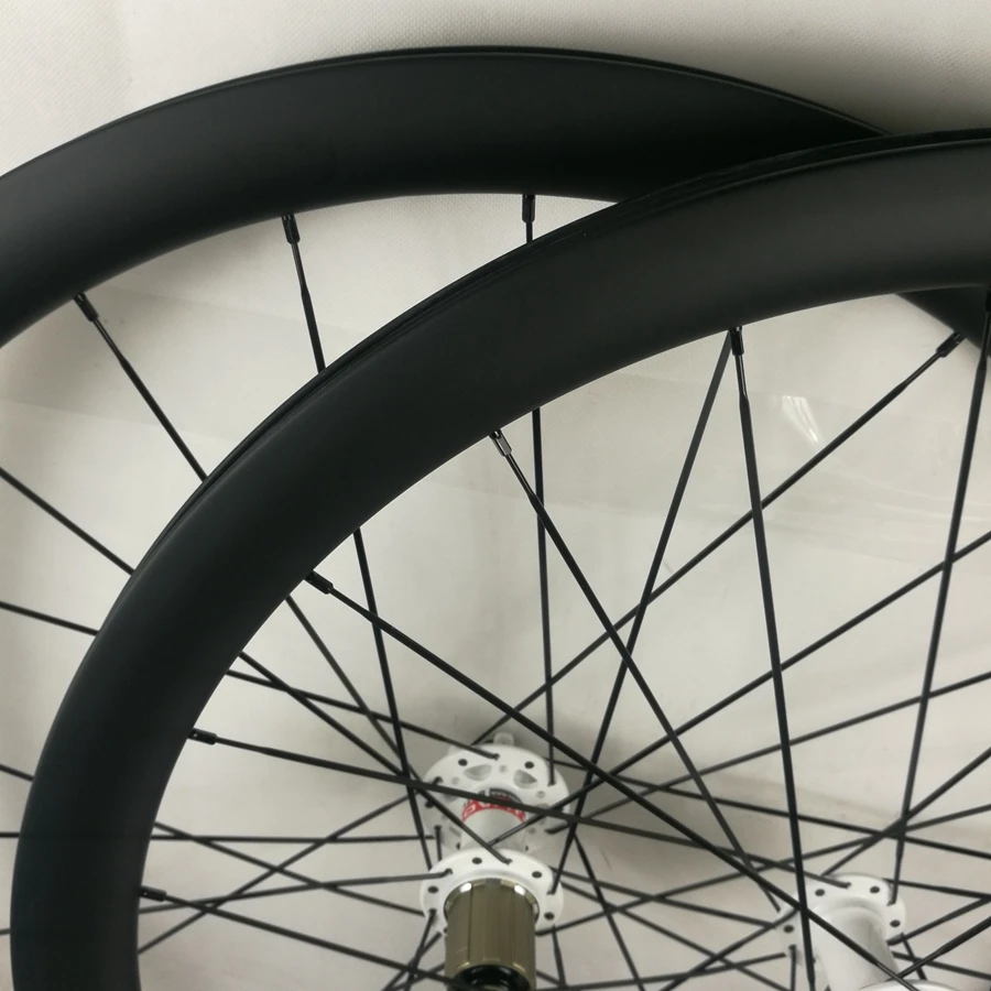 BIKEDOC Roue Carbone 38 мм 25 ширина Ruedas Bicicleta Carretera Carbono 700C углеродный дорожный вилсет под