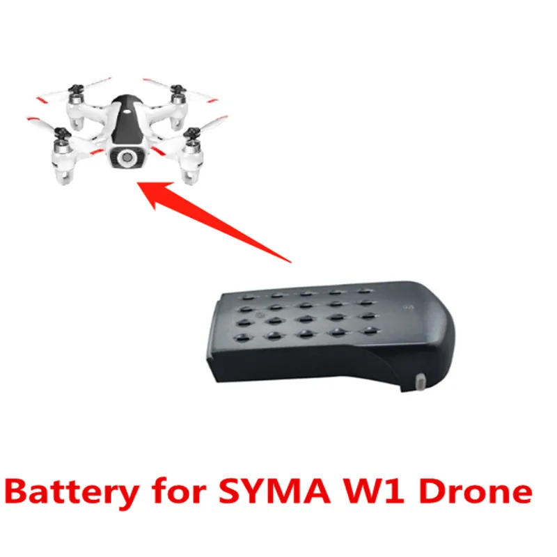

SYMA W1 Battery 7.4V 2S 1300mAh Lithium Battery For Brushless Four-Axis Aircraft Battery Remote Control Drone Accessories