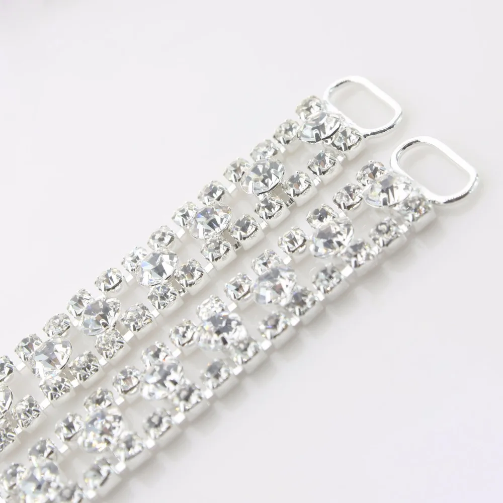 97 мм 3 4/5 &quotDiamante Кристалл Rhinestone Инструменты для наращивания волос бикини Одежда