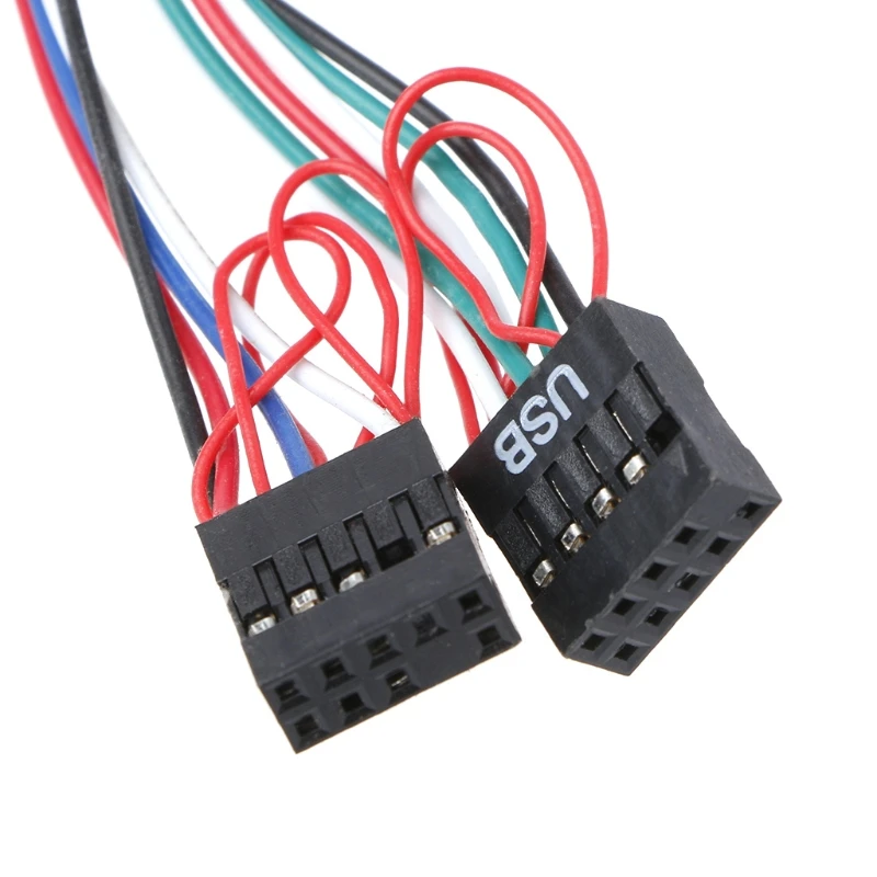2 Порты и разъёмы USB 0 компьютера чехол спереди Панель аудио Домкраты Mic кабель