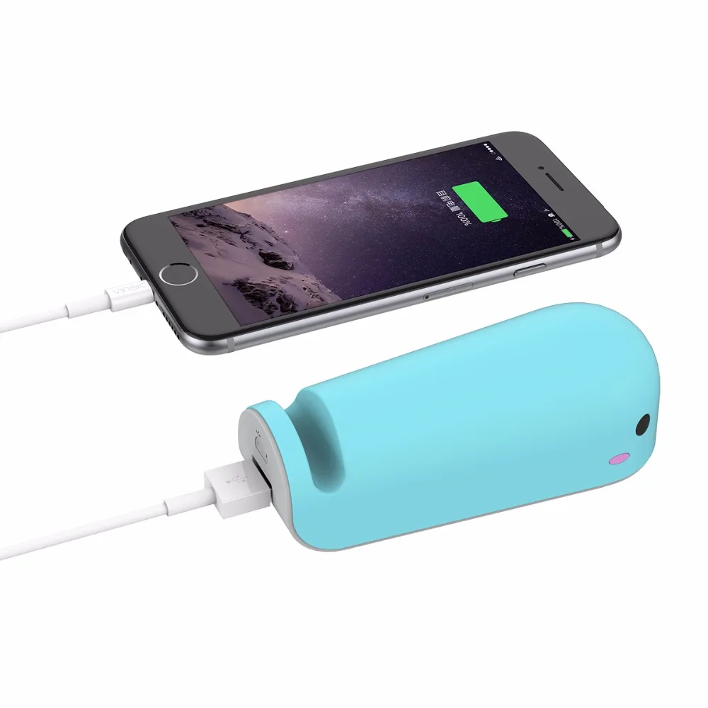 Vinsic Уникальный Собраны Дизайн 10050 мАч Powerbank Детские Кит Power Bank Внешнее Зарядное