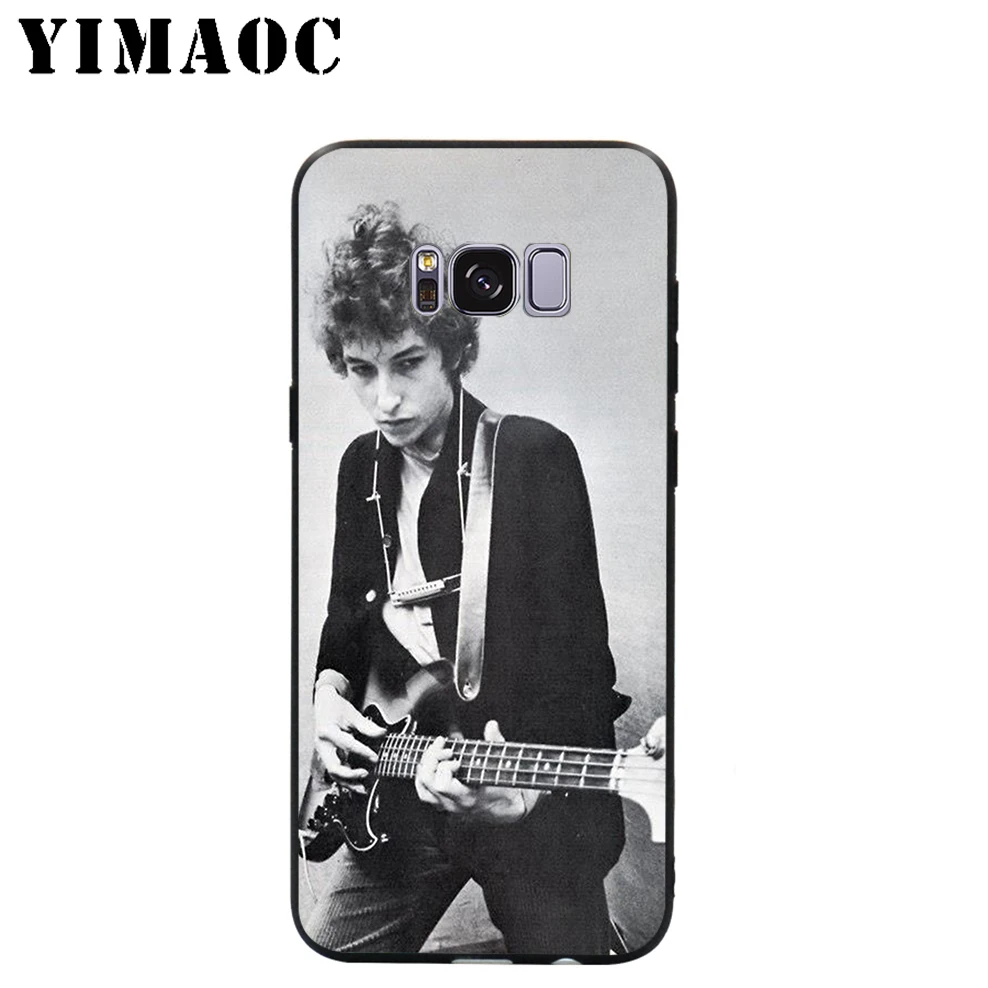 YIMAOC Bob Dylan Soft Case for Samsung Galaxy S10 S10e S9 S8 A6 Plus S7 S6 Edge A7 A5 A3 J6 Note 9 8 |