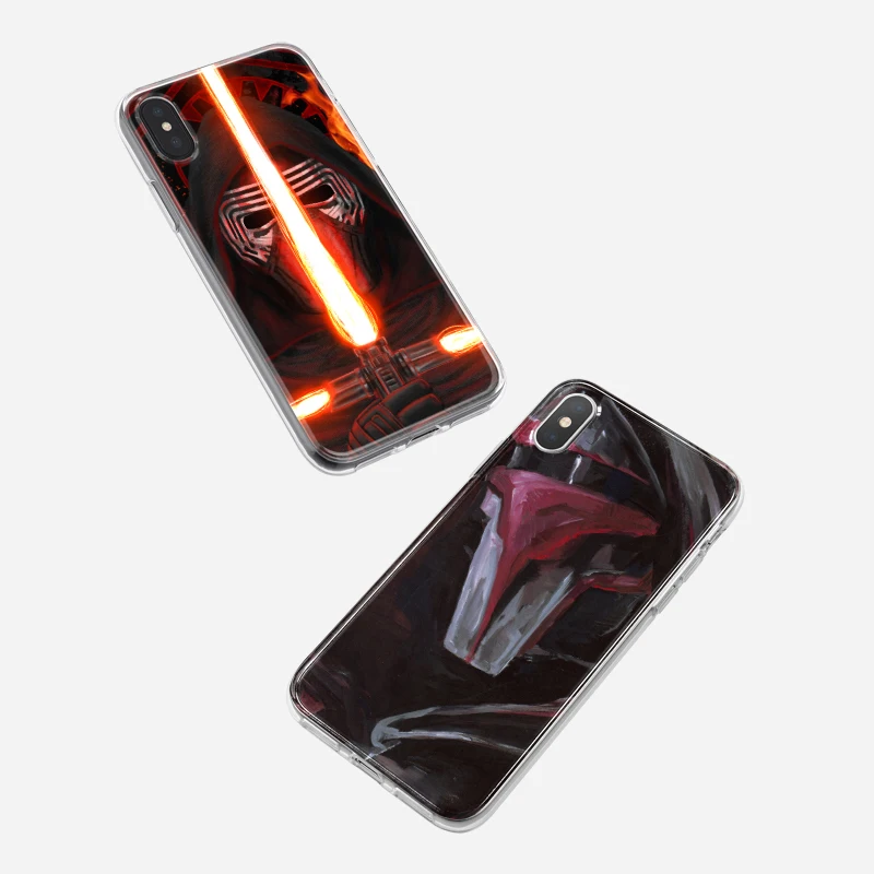 Darth Revan Star Wars Fundas Soft Silicone Phone Cases for iPhone XS Max XR X 7 8 6 6S Plus 5S 5 SE 5C 4S 4 iPod Touch Cover |