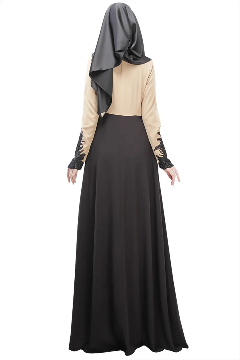 Шифоновое женское платье Дубай abaya халат платье-хиджаб марокканские платья vestido