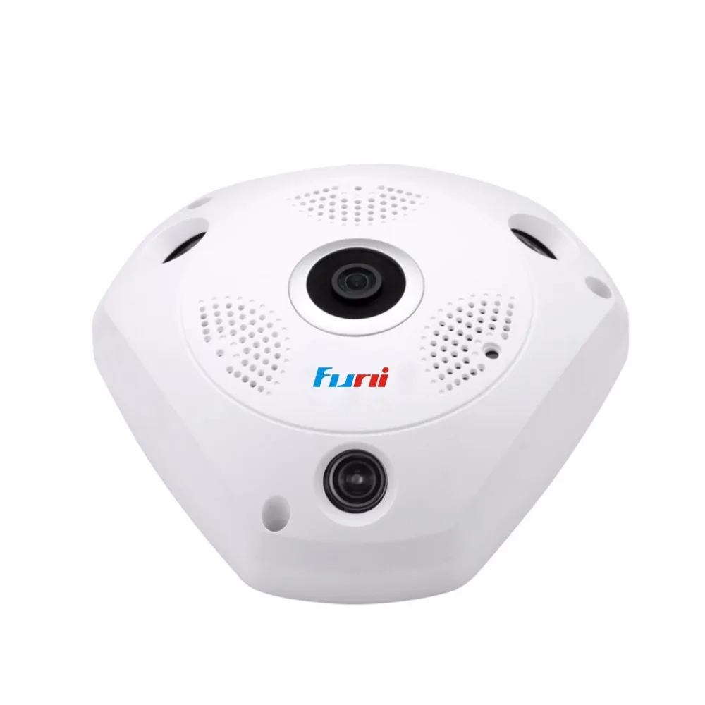 Фуни vrc 3605a 960 P VR Беспроводной IP Камера сети Wi Fi Fisheye 1.44 мм 360 S видеонаблюдения cam