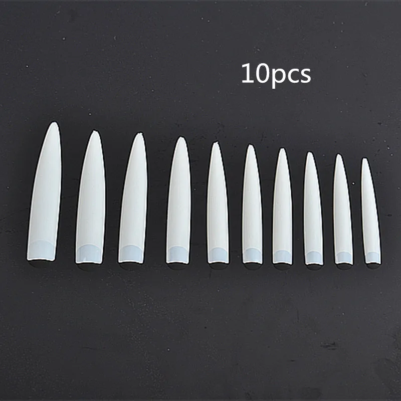 Высокое качество 10 шт./пакет салон образцы показать накладные ногти больше