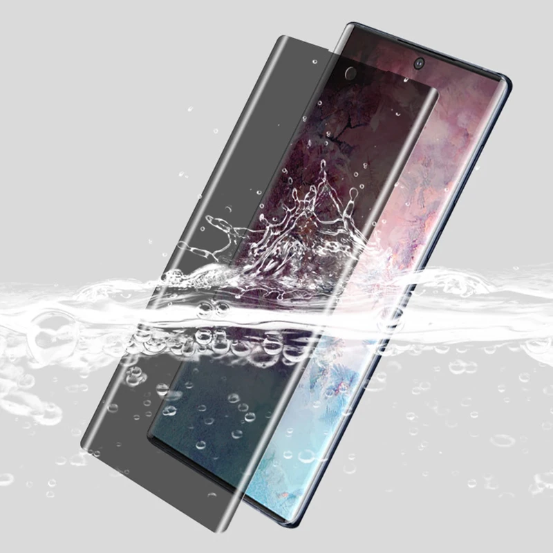 Ultra-thin Front Full Cover Privacy Soft Hydrogel Film For Samsung Galaxy Note 10 10+ Anti-Peeping Screen Protector | Мобильные