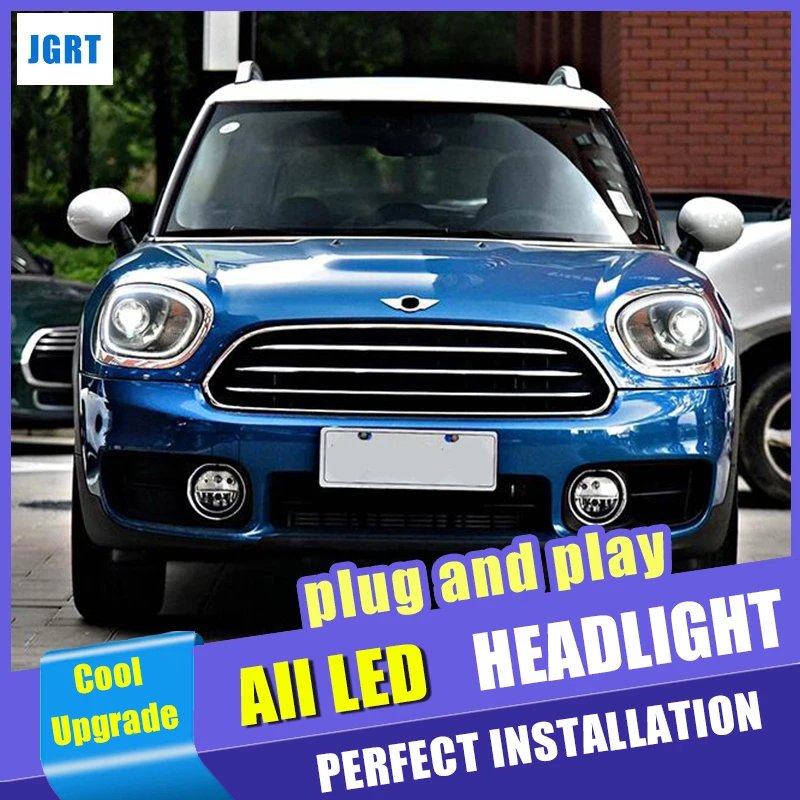 2017 2018 2019 стайлинга автомобилей для BMW MINI Cooper Countryman F60 полный светодиодный фары