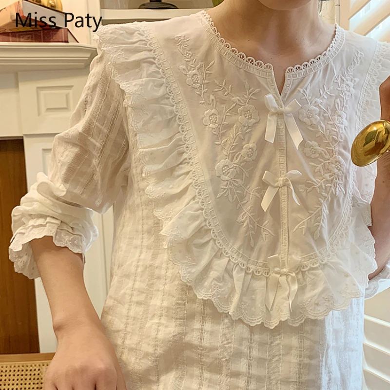 Сексуальная Ночная длинная рубашка домашнее белье платье принцессы винтажная