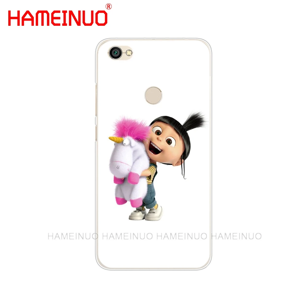 HAMEINUO милый пушистый чехол для телефона с агнессом в виде единорога Xiaomi redmi 5 4 1 1s 2 3