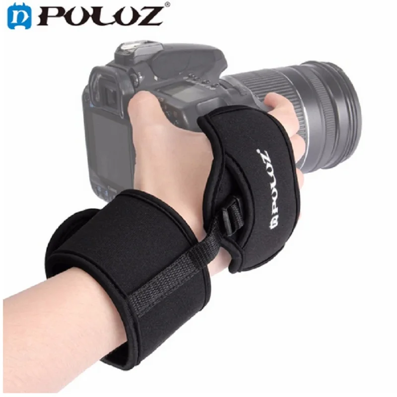 PULUZ PU224 камера мягкий ремешок ручной захват наручный ремень для Nikon Canon sony DSLR