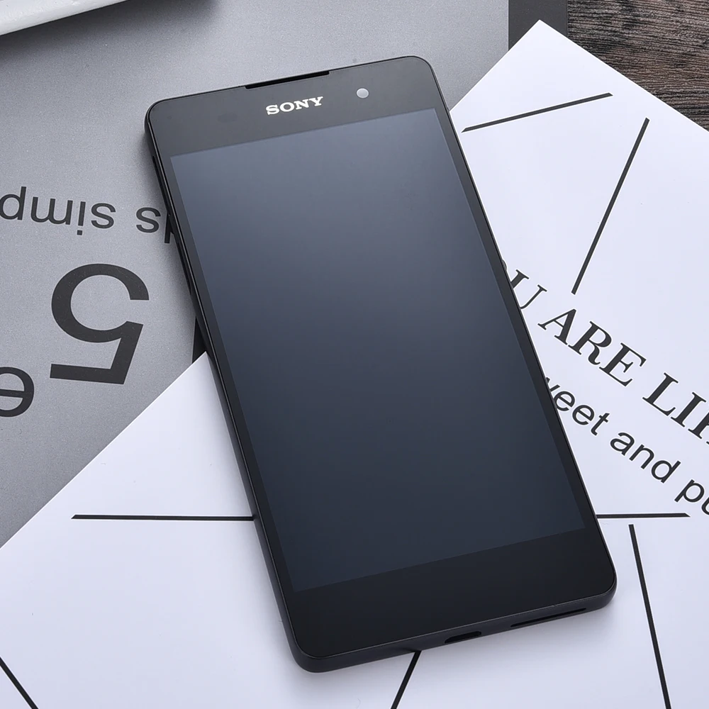 Оригинальный ЖК дисплей для SONY Xperia E5 сенсорный экран дигитайзер Замена F3311 F3313|lcd
