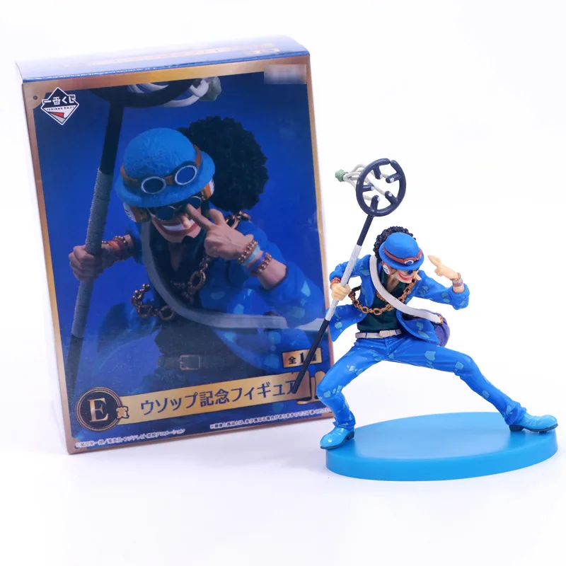 Аниме One Piece 15 см Usopp 20 я годовщина ver ПВХ экшн фигурки Blue Коллекционная модель