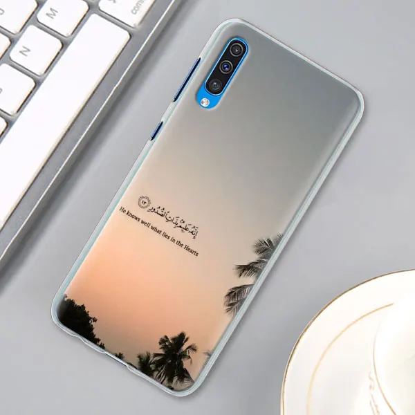 04 Коран с исламскими цитатами чехол для samsung Galaxy A30 A40 A50 A70 A6 A8 плюс A7 A9 M30 Футляр для телефона - Цвет: 04