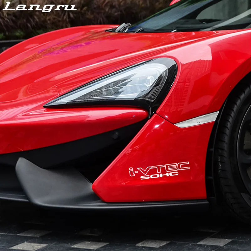 Langru индивидуальная наклейка на окна I vtec Sohc Ivtec Виниловая для грузовика