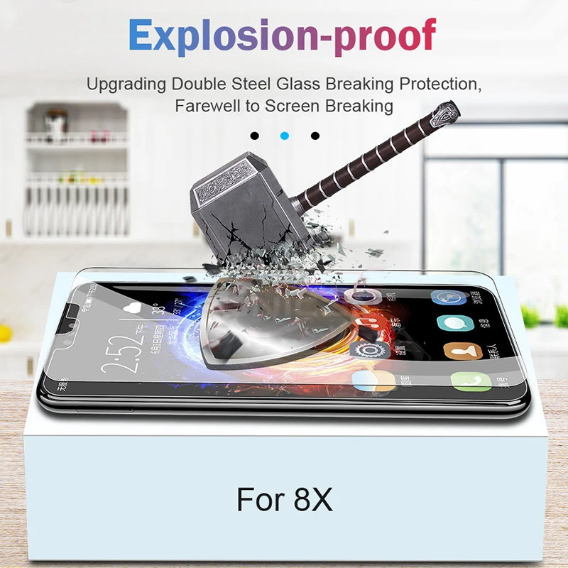 2 шт. 9H 2.5D 0 26 мм закаленное стекло для Huawei Honor 7A 7C Pro 8X RU защита экрана 9 Lite 8 10