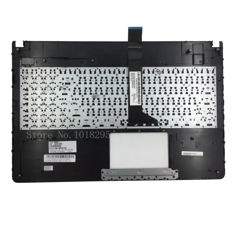 Клавиатура для ASUS X501 X501A X501U X501EI X501X X501XE черная с упором рук верхняя крышка
