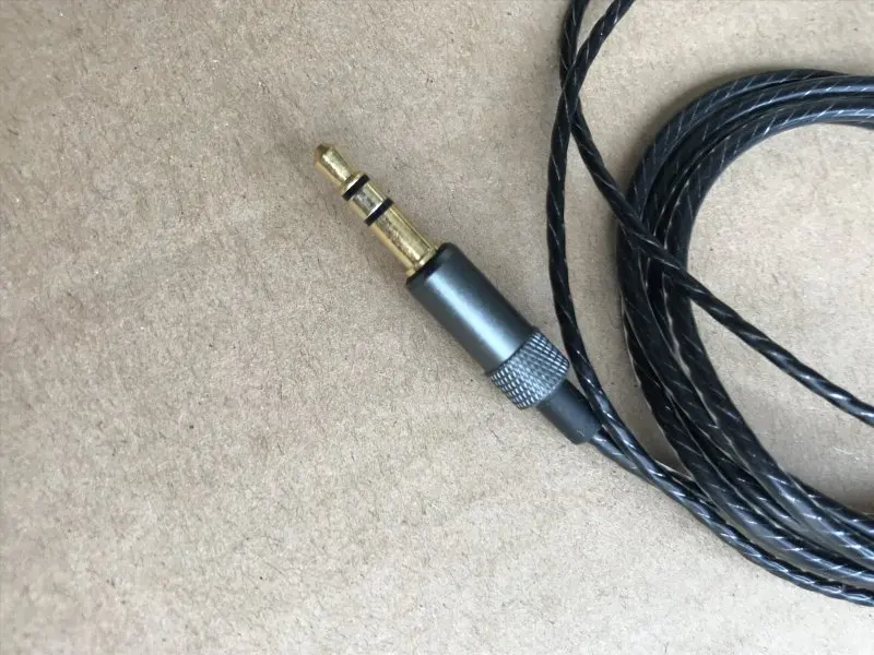 Хорошее качество 1 2 м DIY ремонт наушников черная прозрачная гарнитура Замена