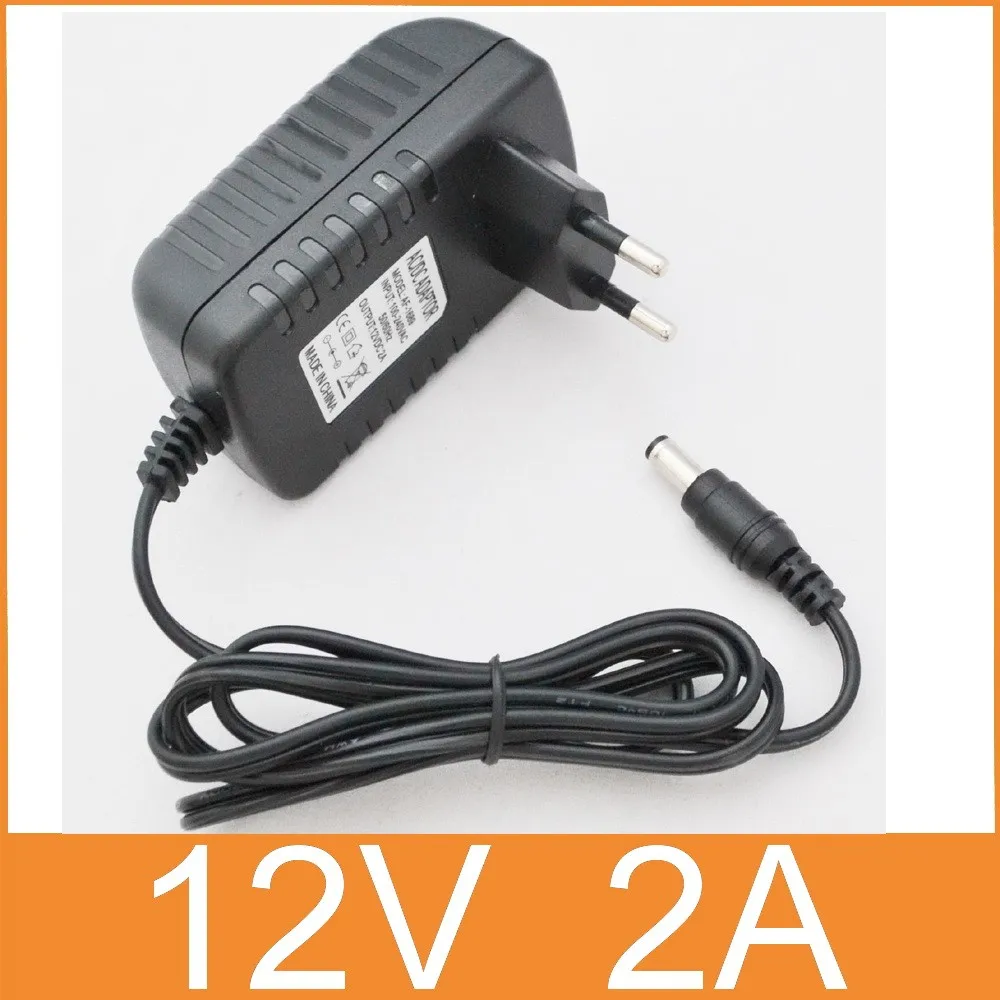 1 шт 12V 500mA 12V 1A 12V 1.5A 12V 2A 12V 2.5A 12V 3A AC 100 V-240 V конвертер адаптер Питание ЕС Штекер 5,5 мм x 2,1-2,5 мм