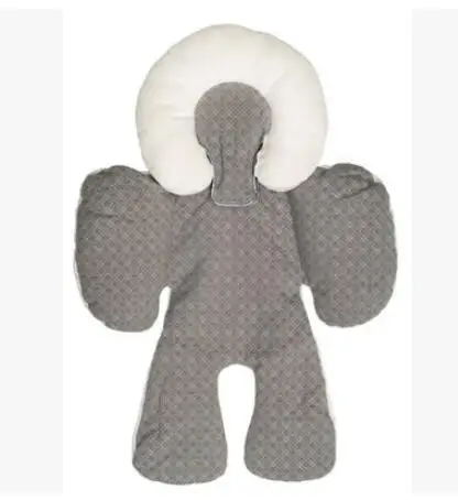 

solid color safety newborn baby pillow head pad warm cushion headrest crib