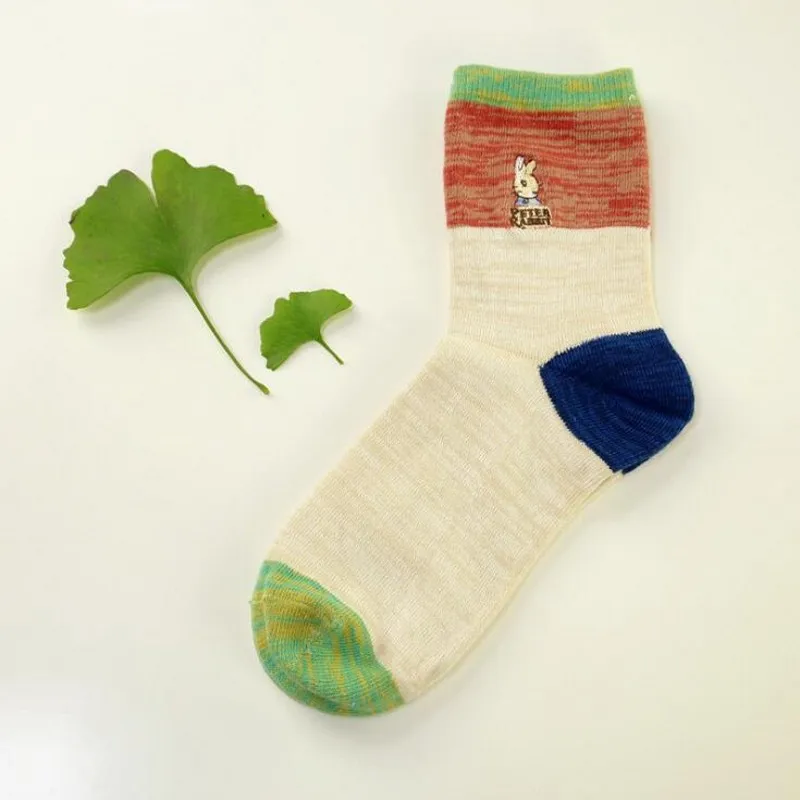 Новинка 2017 года модные носки в горошек ярких цветов партия носков полоску с