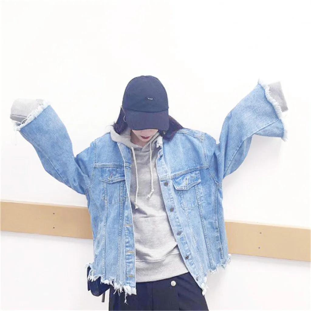 Бесплатная Страусиная Женская куртка Весенняя Свободная в стиле ретро