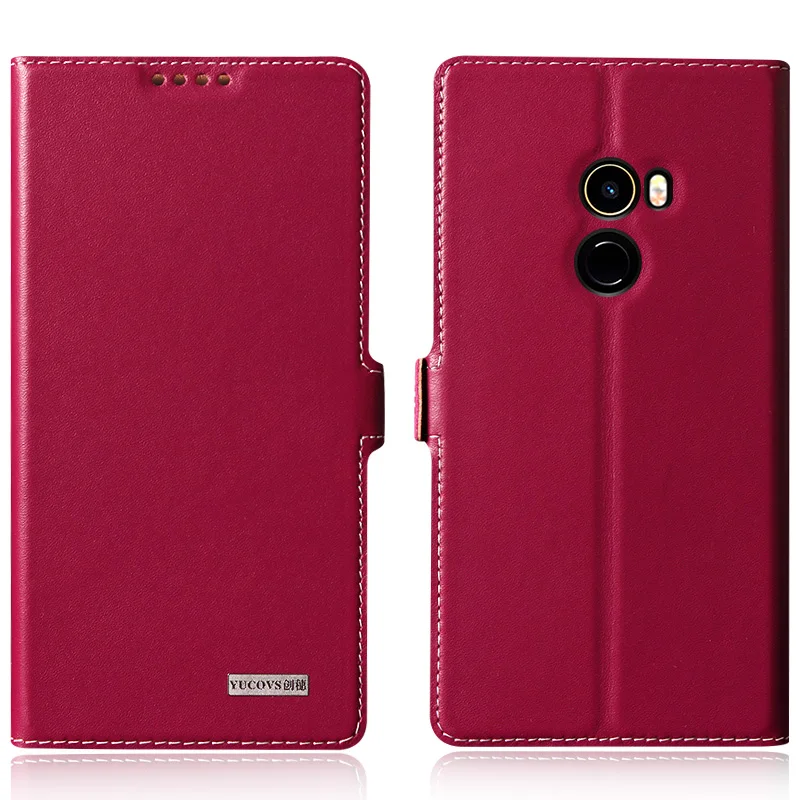 Чехол из натуральной кожи для Xiaomi mi Mix 2 mi x2 mi x2 M mi x2 чехол с магнитной застежкой для телефона+ бесплатные подарки