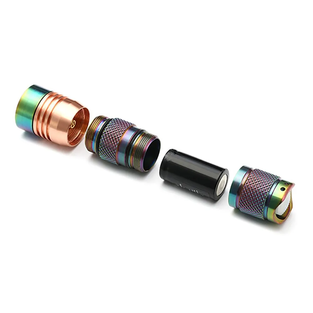 Astrolux S41S Цветной Нержавеющая сталь 1600LM 4/7 режимов Мини 4x Nichia 219B/XP-G2/G3 A6