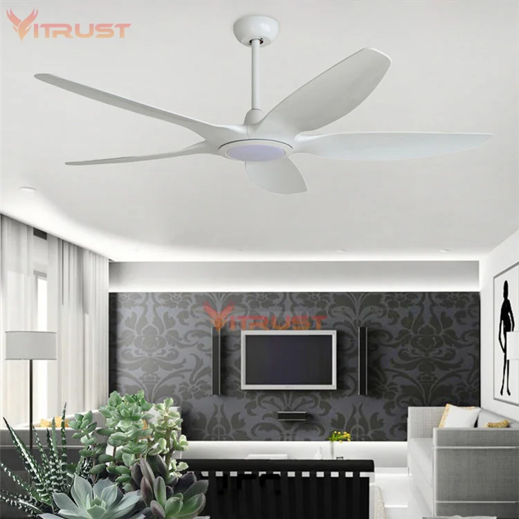 Роскошный промышленный потолочный вентилятор большой современный с 5 лопастями