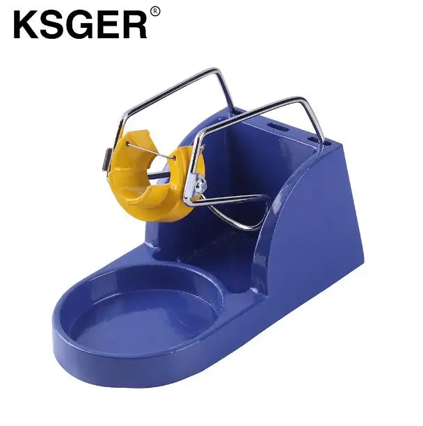 holder KSGER 951 паяльник подставка держатель T12 паяльник наконечники стандартный держатель с губкой для 9501 паяльная ручка - Цвет: holder