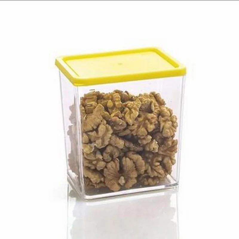 HIFUAR 370/615/810ML High Quality Stackable Grain Storage Tank Kitchen Covered Plastic Sealed Cans Food Crisper With Lid | Дом и сад