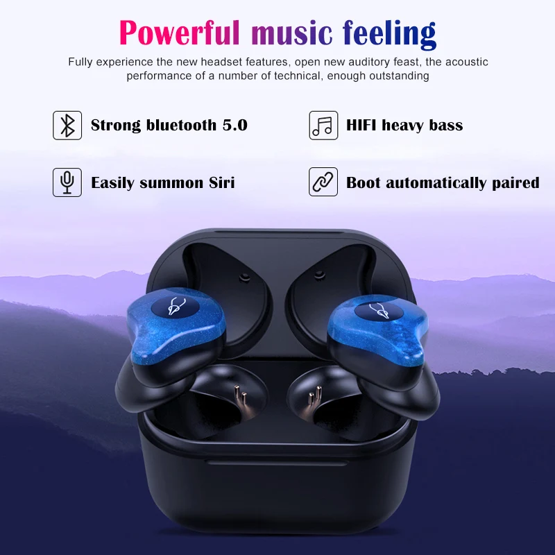 Mini TWS X12 Pro настоящие беспроводные наушники-вкладыши стерео Bluetooth 5,0 наушники стерео спортивные наушники
