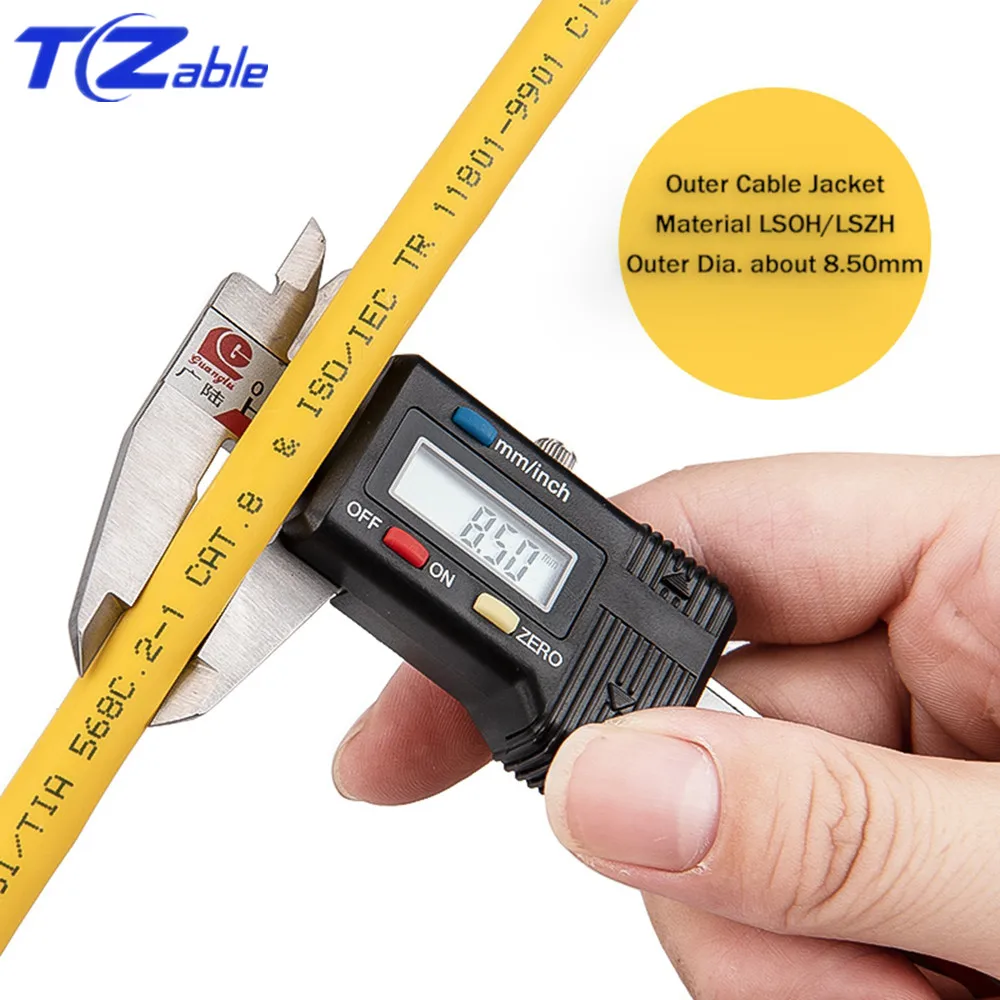 Сетевой кабель Ethernet CAT 8 SFTP скорость передачи данных 40 Гбит/с для маршрутизатора