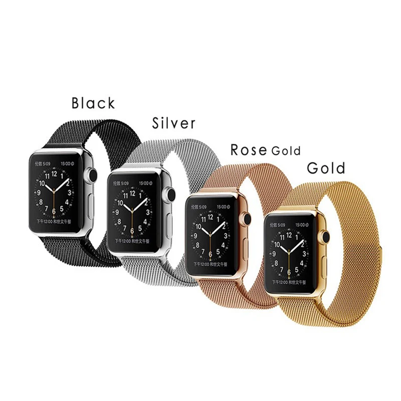 2017 Высокое Качество Нового Замка Магнит Сетка Из Нержавеющей Стали Ремешок Для