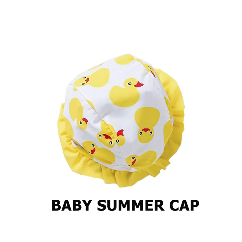 Милый Летний купальный костюм из одного предмета для маленьких девочек модный