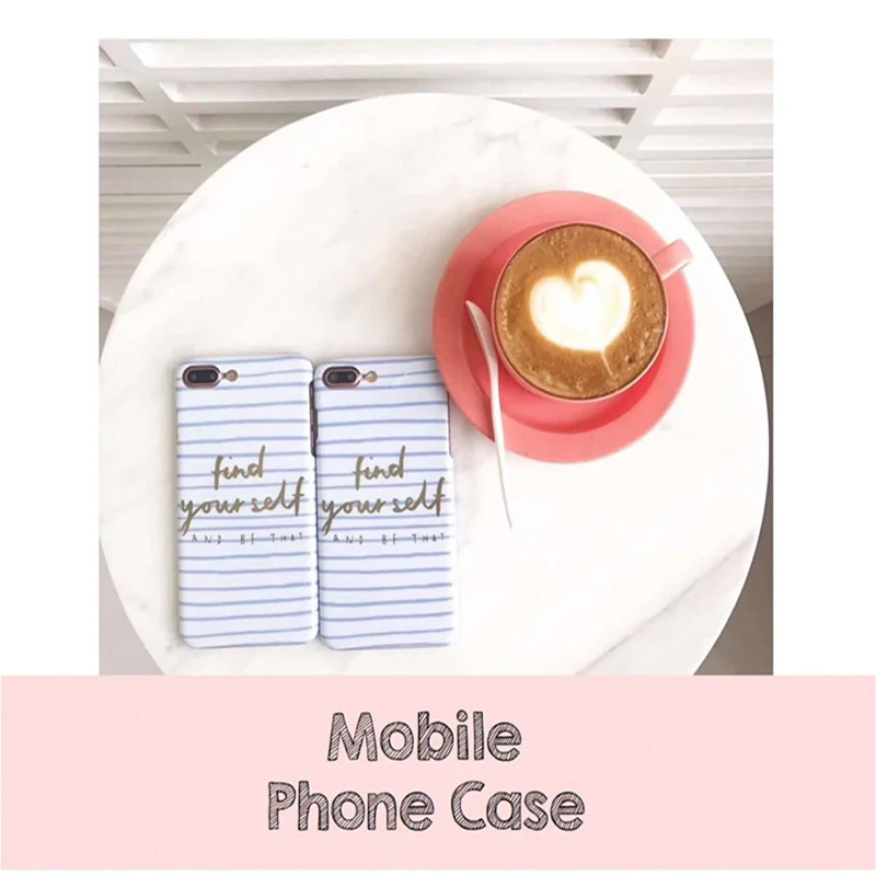 Fashion Quotes &amp Messages Cover Case For Mobile Phone 8/8 plus 7/7plus 6/6s and 6 plus/6s Skin Body Protector |