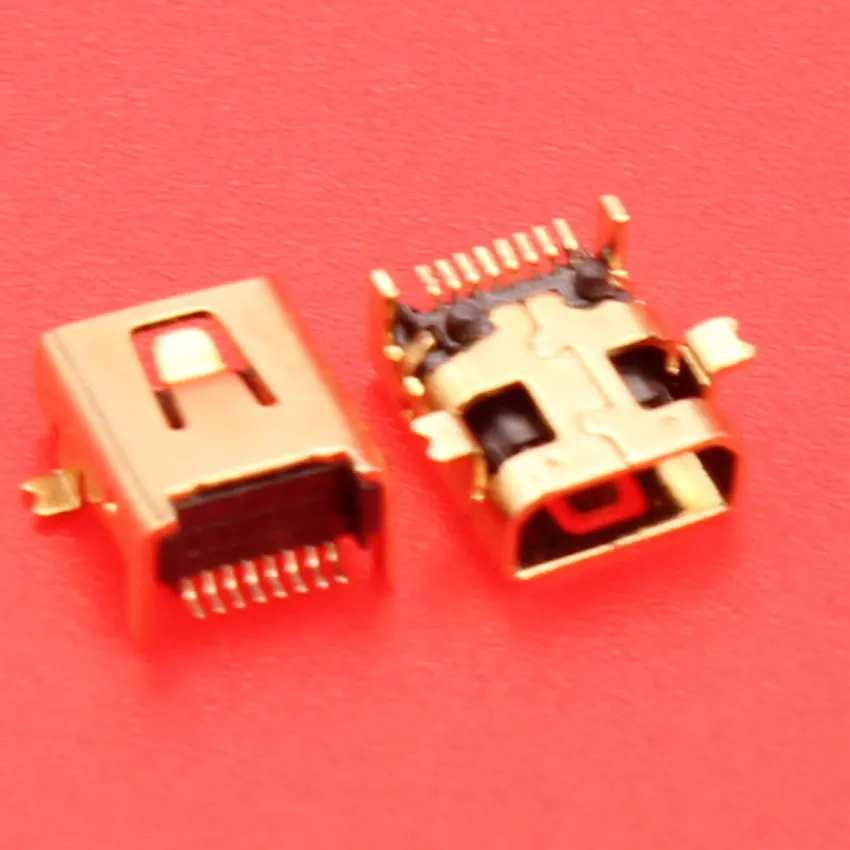 Cltgxdd 8-контактный разъем Mini USB для подключения к порту 180 градусов 2 фиксированных
