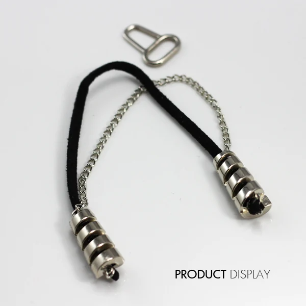 Металлическая серебряная застежка молния звеньевая для женских принадлежностей