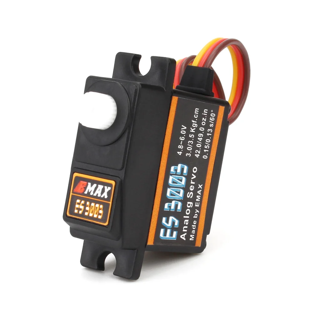 Подарок официальный сервопривод Emax ES3003 17g 3 5 кг 0.13sec 23T пластмассовая Шестерня