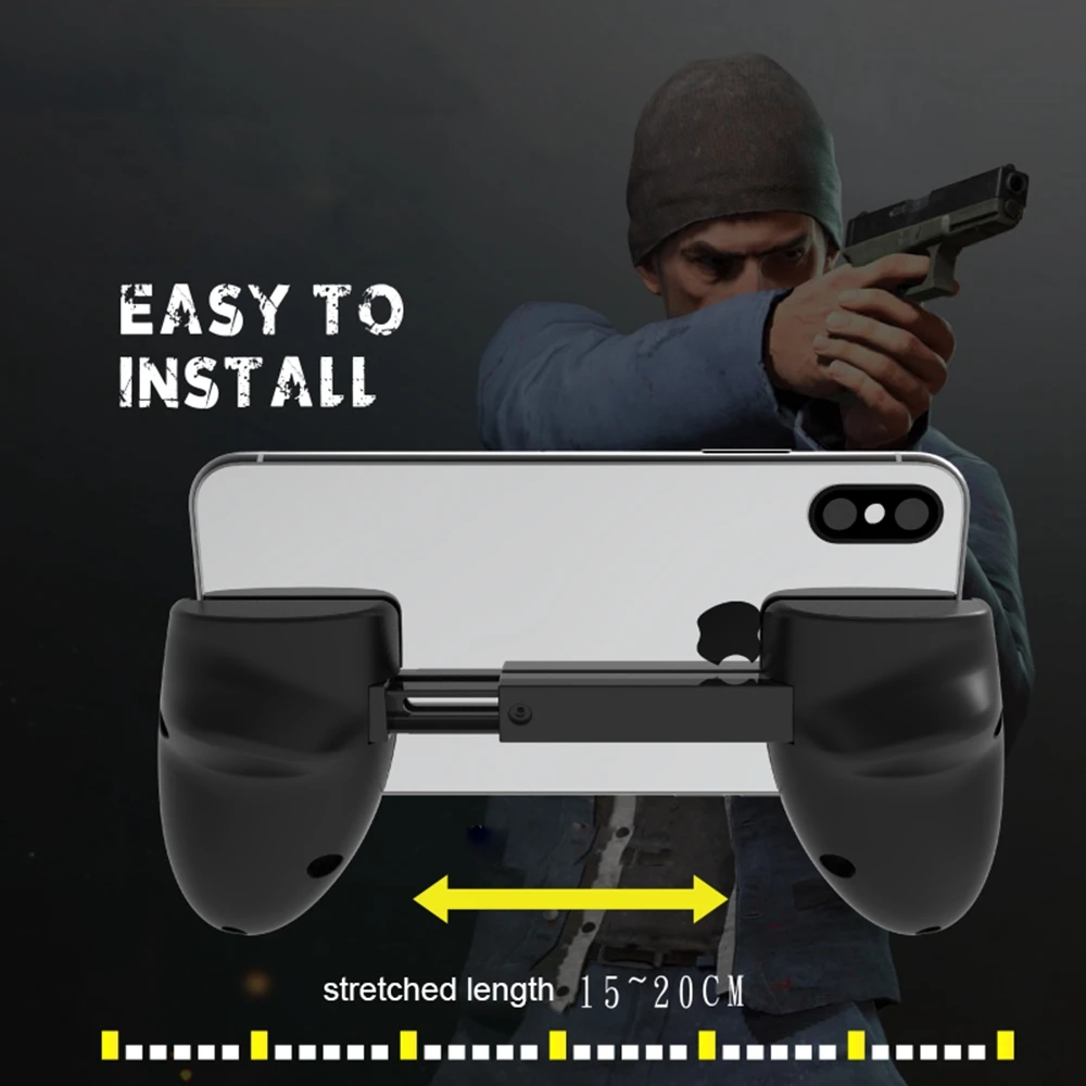 PUBG Controllers joystick gamepad mobile gaming controller with handle grip free fire buttons for iphone 7 trigger | Электроника