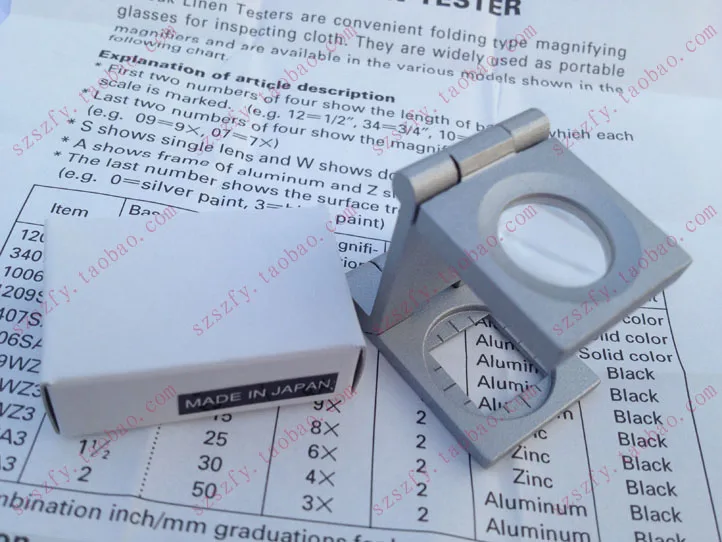 Японское импортное пиковое увеличительное стекло полудюймовый 1209SA0