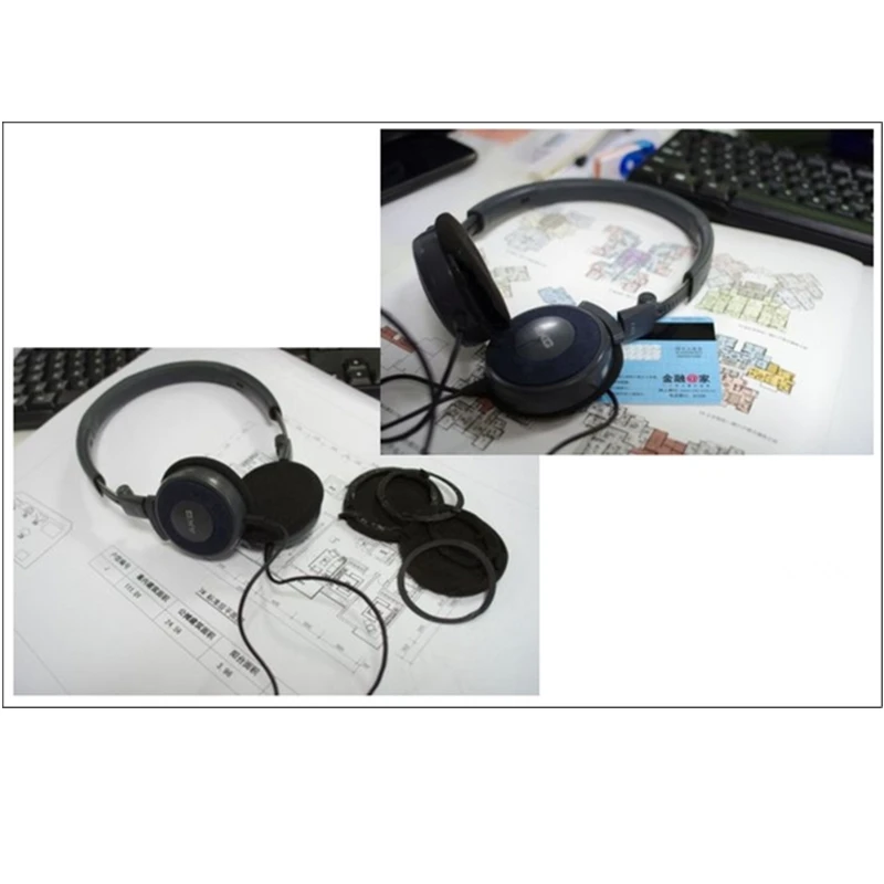 2 шт. пара 58 мм мягкие поролоновые вкладыши для наушников Сменная Губка AKG K420 K402 K403