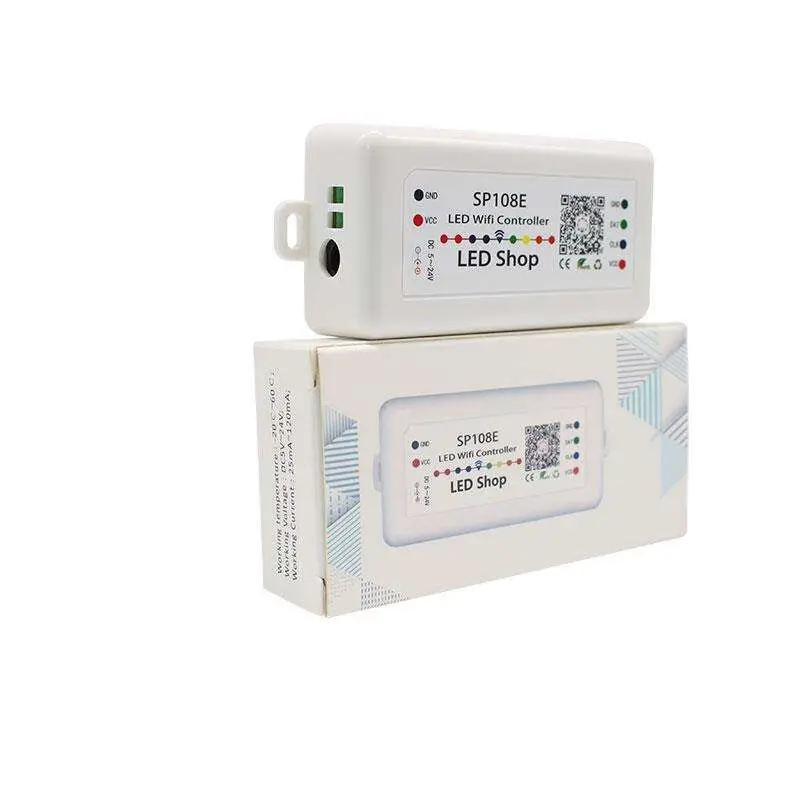 SP105E SP108E волшебный контроллер Bluetooth DC5 24V 2048 пикселей для WS2811 2812 2801 6803 IC