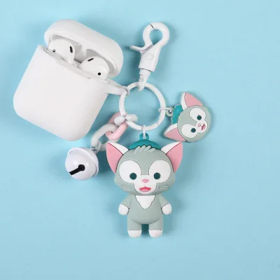 BR-8 Милый мультяшный клубничный медведь stellalou Rabbit брелок животное кукла брелок рюкзак аксессуары брелоки держатель для ключей - Цвет: BR-8